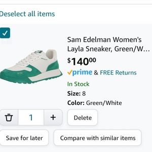 New in box Sam Edelmam New womens shoes
